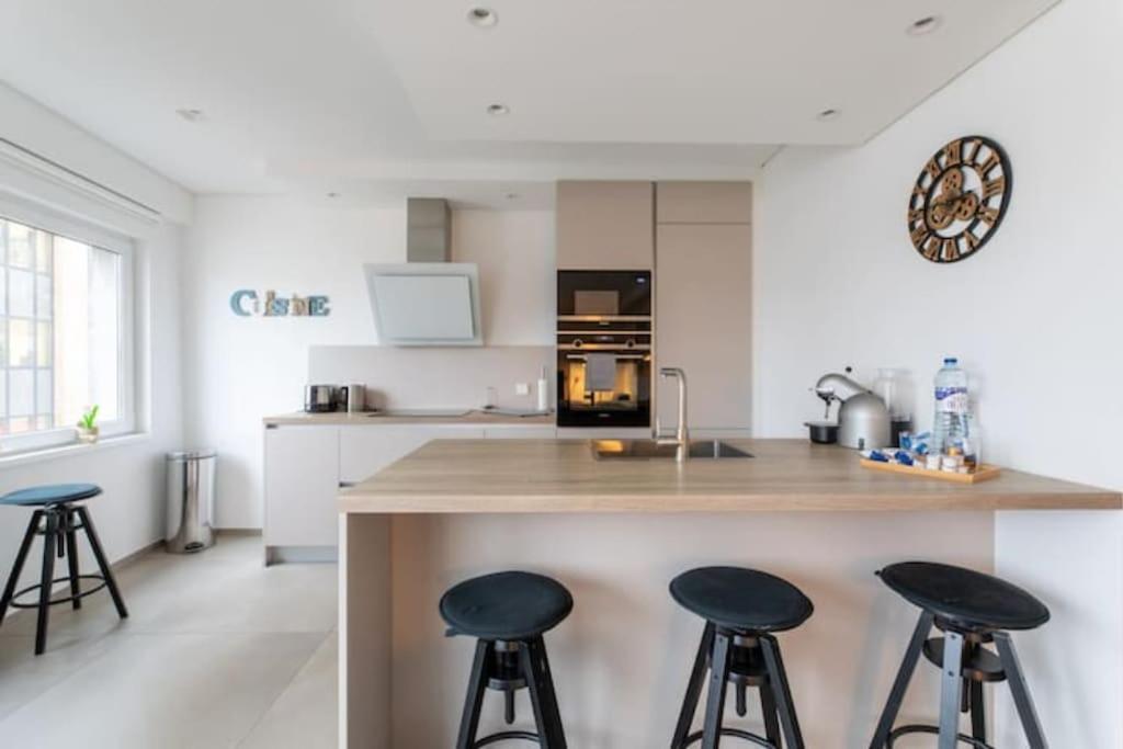 Wonderful Two Bedroom Apartment At Limpertsberg With Parking, Near Tram 卢森堡 外观 照片